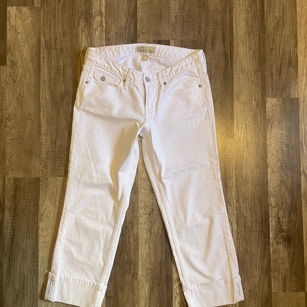 Banana Republic cropped jeans